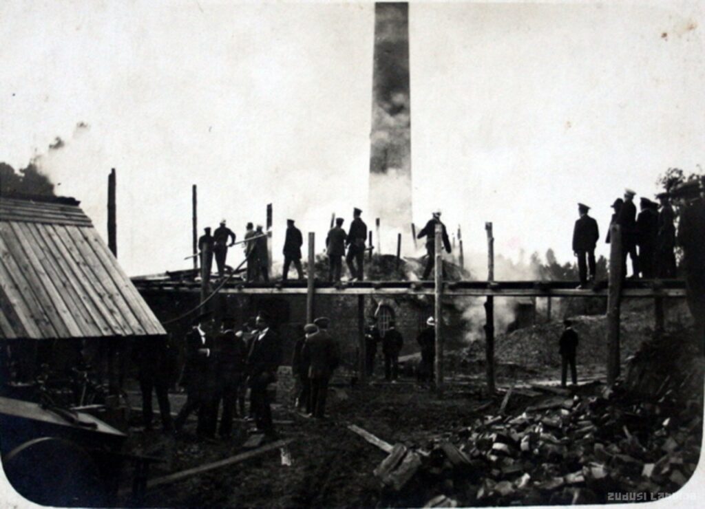 Bērzaine kiln 1914. Year