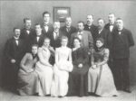 Cēsu Viesīgās biedrības teātra trupa 1900. gada aprīlis
