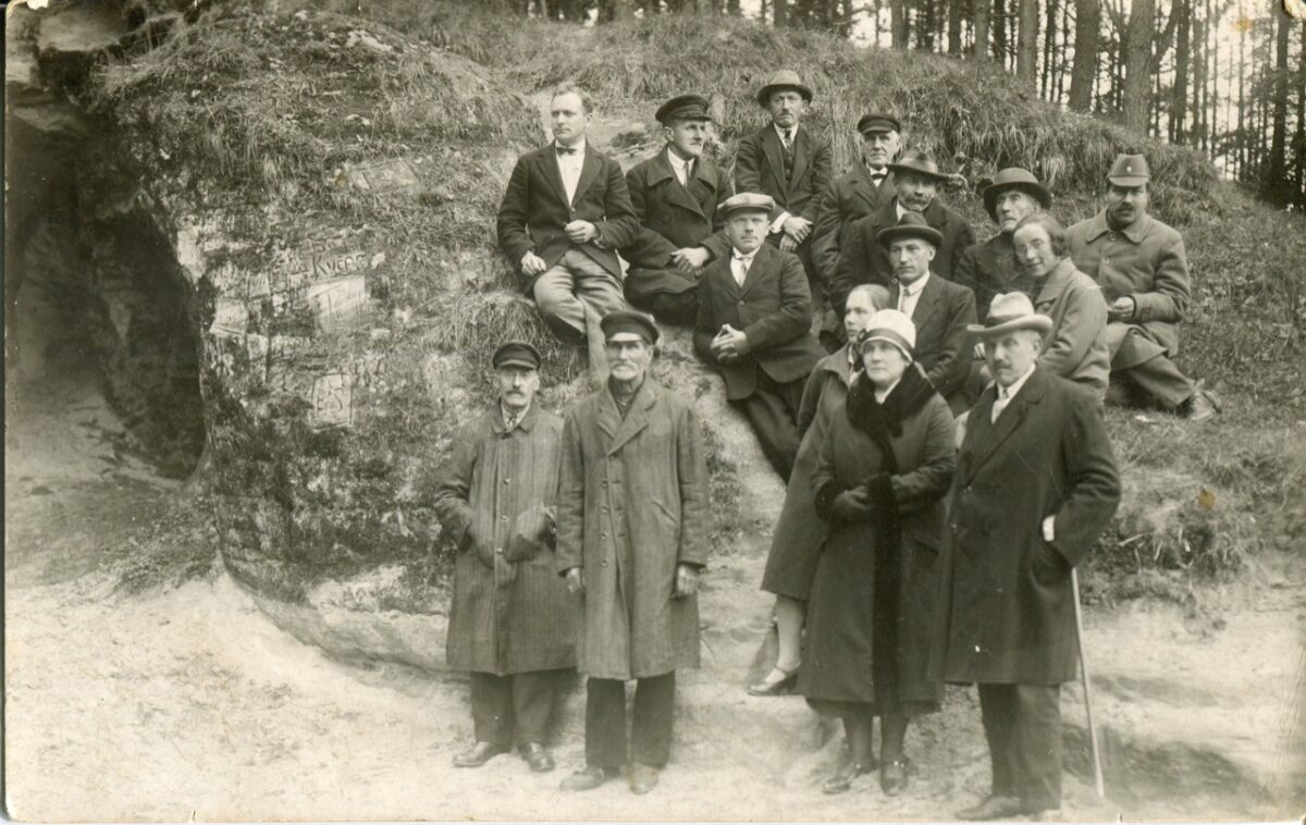 Liepa Parish Liberation Monument Committee in the Early 1930s